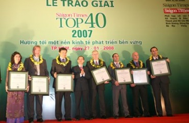 THE SAIGON TIMES TOP 40 AWARD 2007